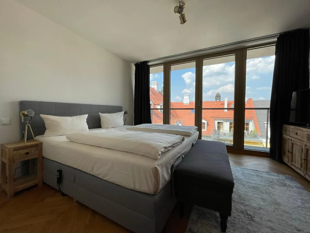 Modernes Apartment An Der Frauenkirche II Dresden