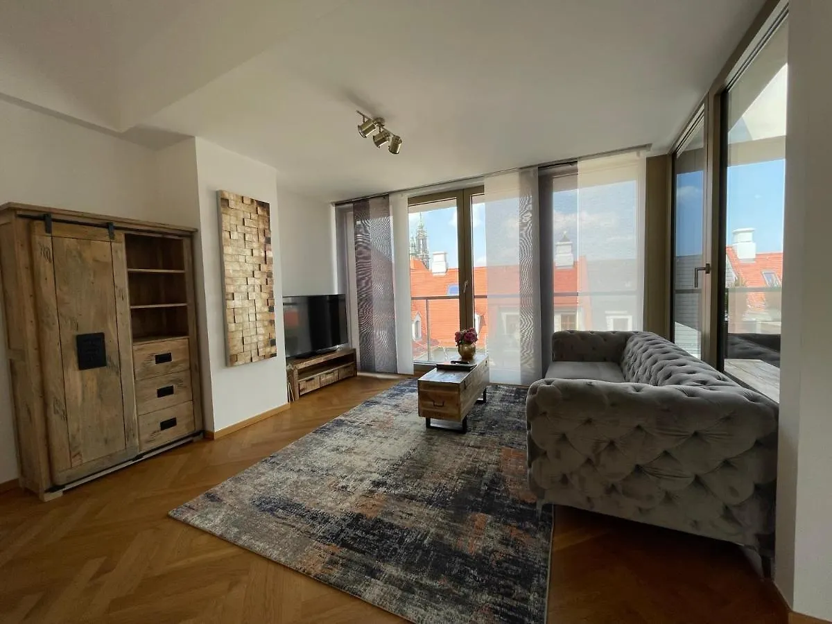 Modernes Apartment An Der Frauenkirche II Dresden